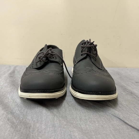 Cole Haan OriginalGrand Shortwing Gray Wingtip Oxford Dress Shoes C30025 Sz 10.5 main image 7